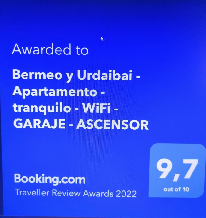 Bermeo Y Urdaibai - Parking-Ascensor - Wifi - Tranquilo Apartment ภายนอก รูปภาพ